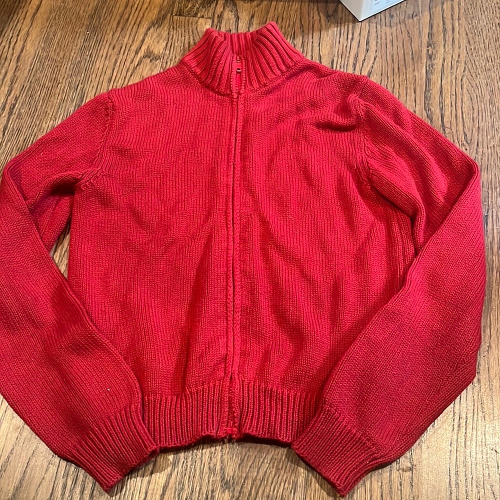 SOLD Brandy Melville red sweater One size